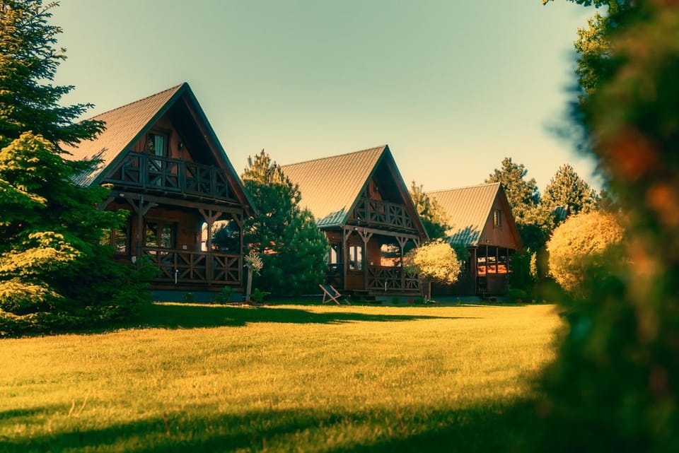 Pod Dębami Domki ,Pokoje,Nauka jazdy konnej Sarbsk obok Łeby House in Leba