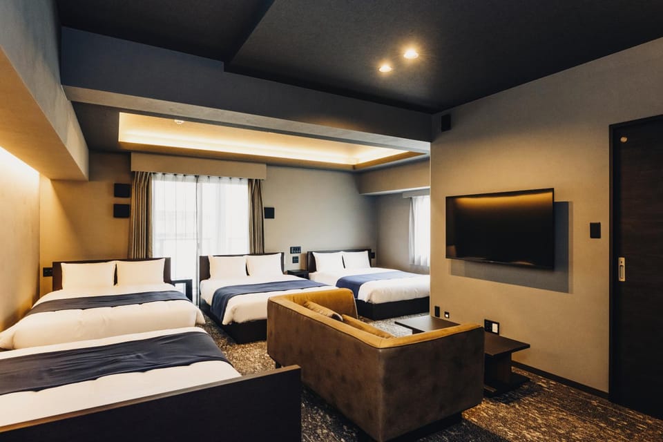 Living room, Bedroom