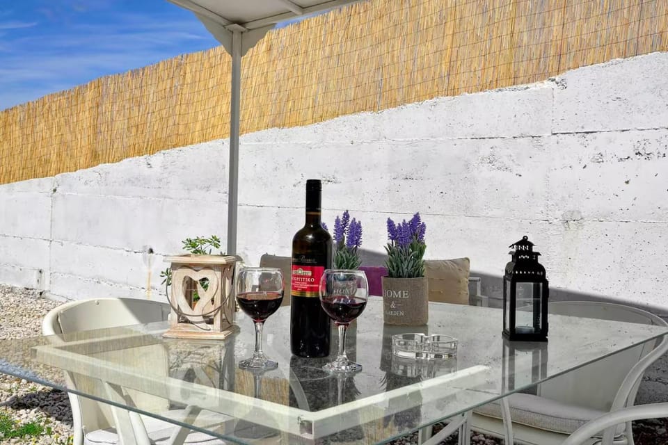Patio, Dining area, Parking