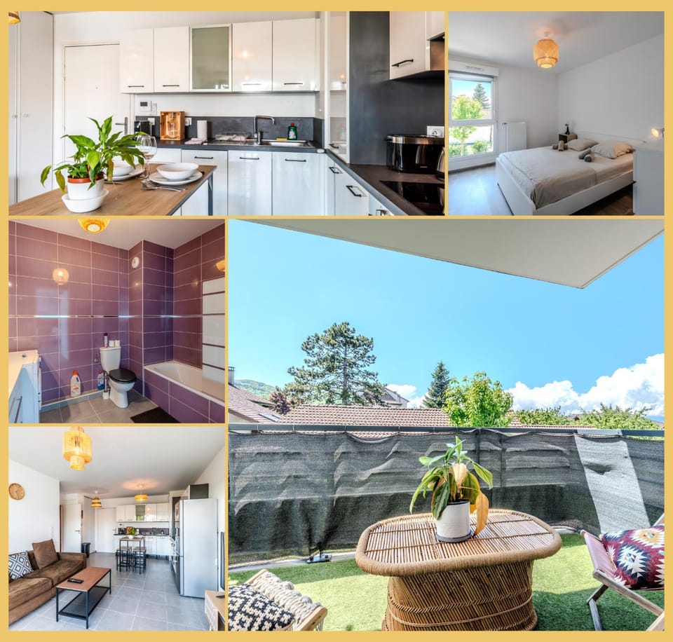 Le Balcon du Jura I T2 I Bons-en-Chablais Apartment in Haute-Savoie