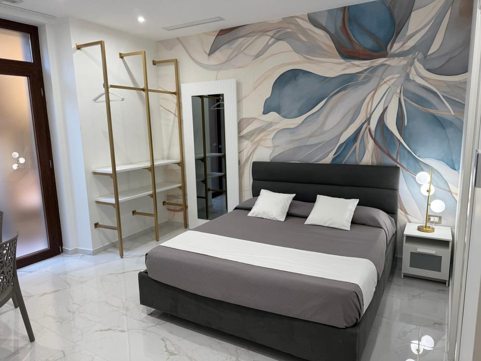 Bed, Photo of the whole room, Bedroom, wardrobe