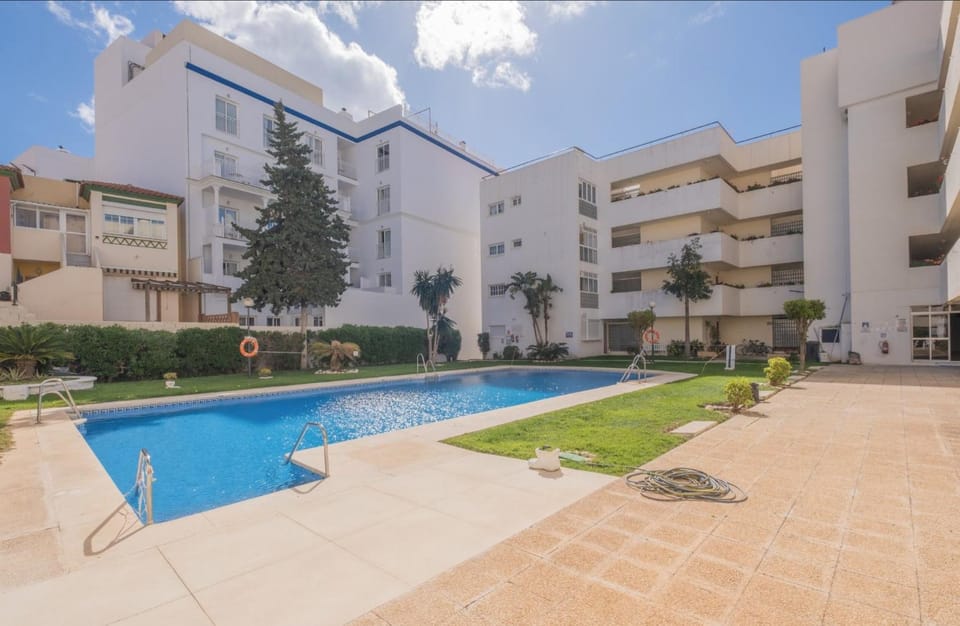 Property building, Patio, Pool view, Swimming pool