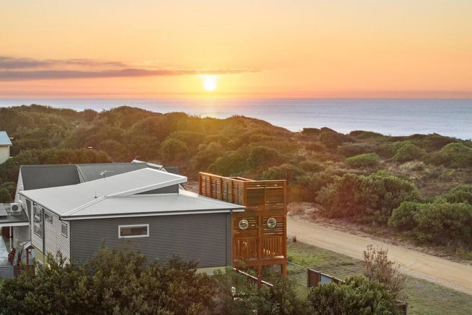 Natural landscape, Beach, Sea view, Sunset