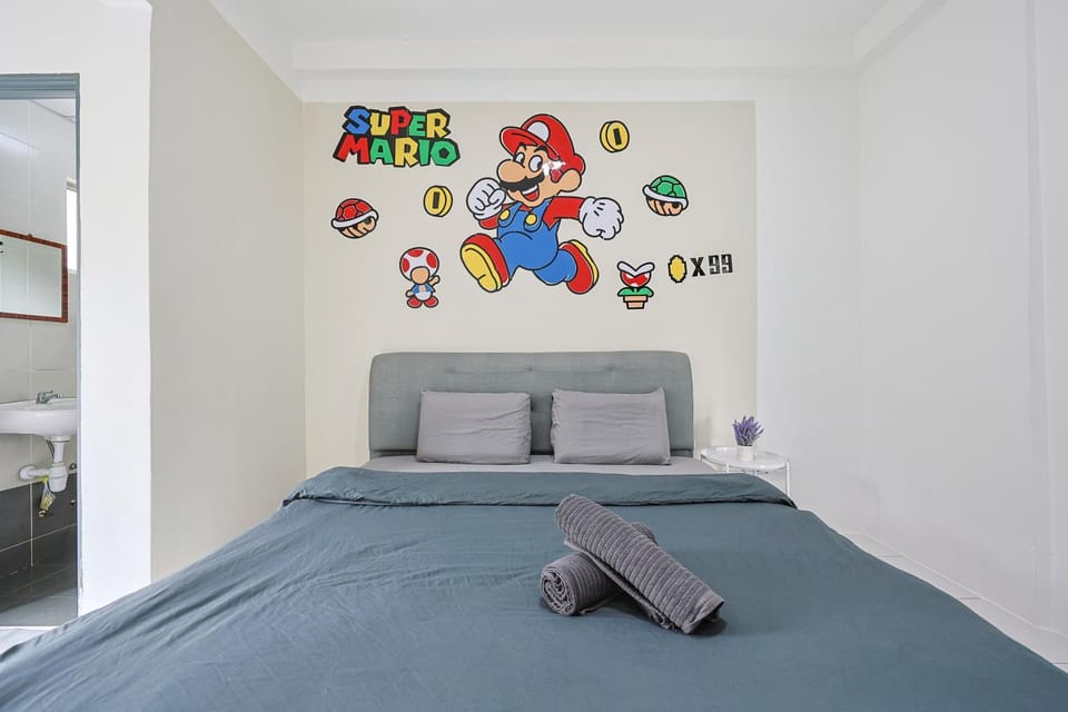 Mario Inspired Highlands Escape Family Homestay Brinchang - Clover Home 5-20 Apartment in Brinchang