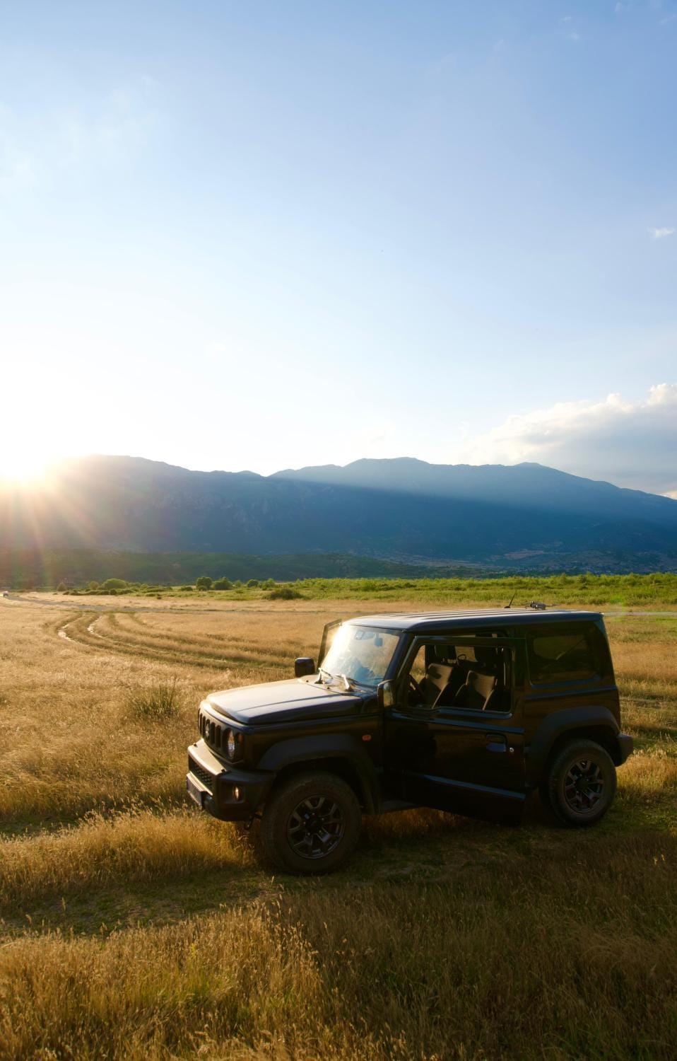 Natural landscape, Mountain view, Sunrise, Sunset
