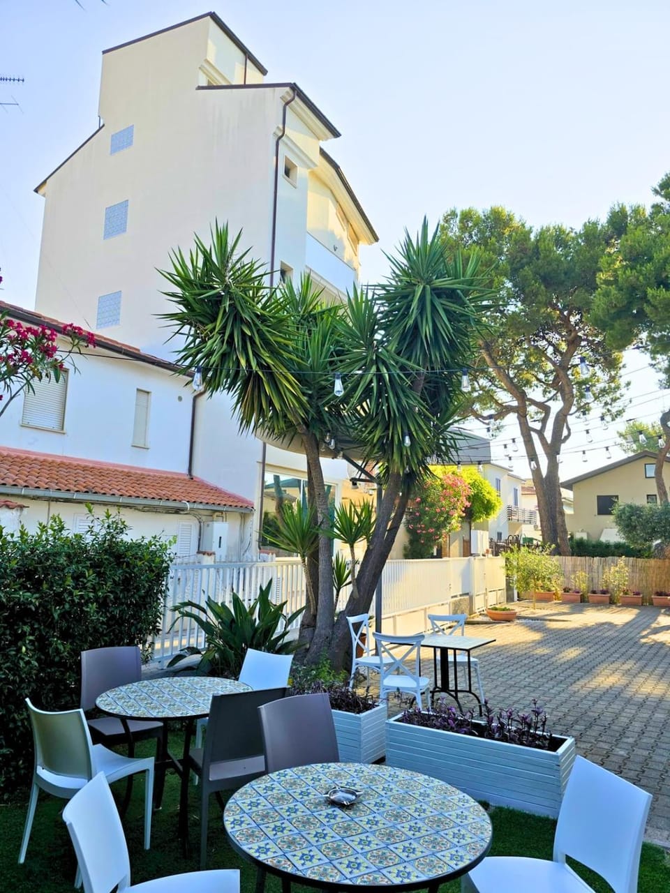 Property building, Garden