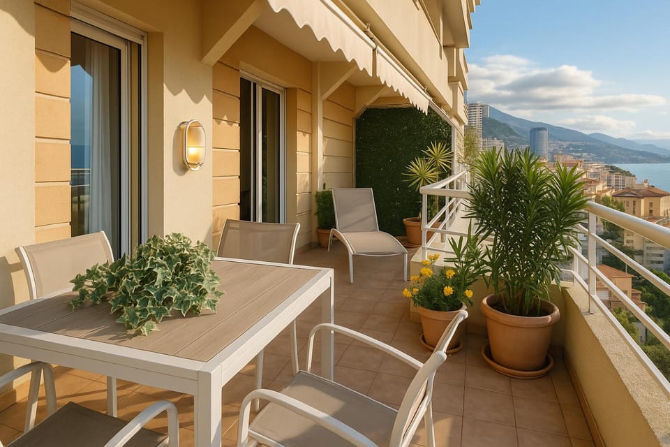 Palais Florentin - Prime location -150m Casino gardens - Panoramic Sea View - Large Terrace - Parking Apartment in Avenue du Carnier