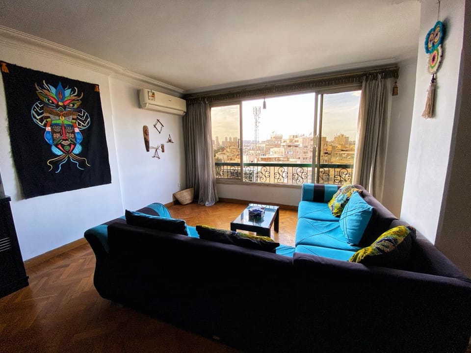 Balcony/Terrace, Seating area, air conditioner