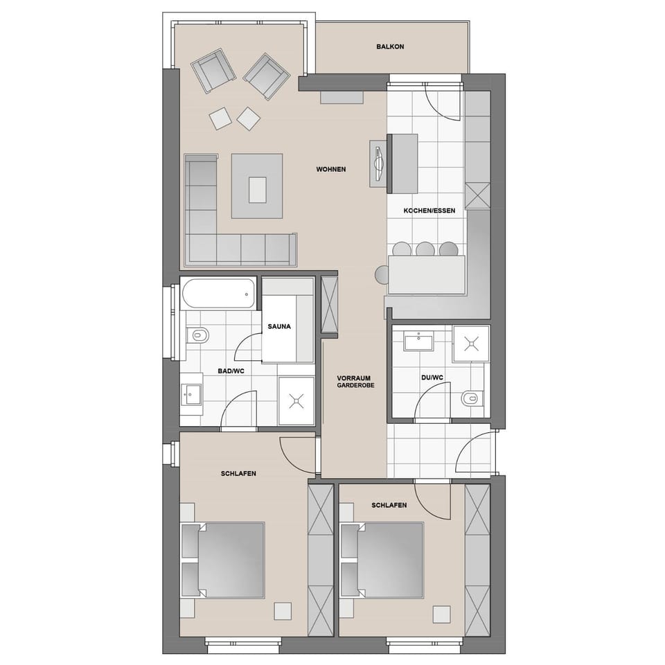 Schlosskopf Suiten Apartment in Saint Anton am Arlberg