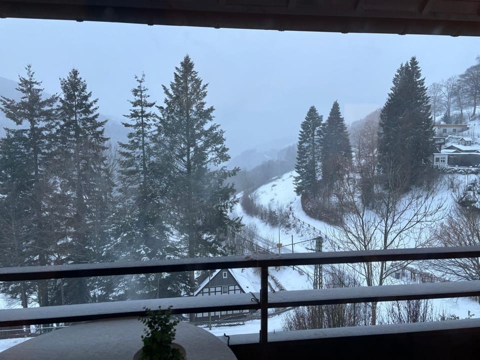 Natural landscape, Winter, Mountain view