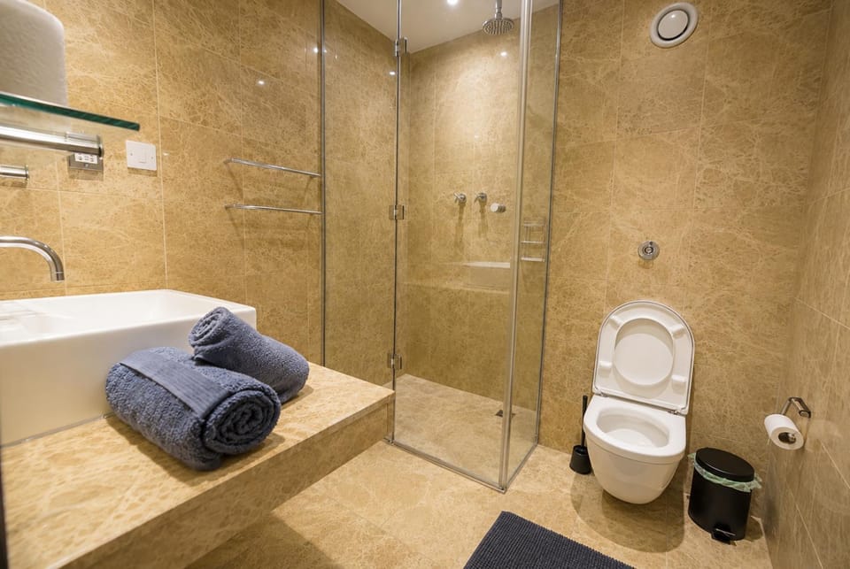 Shower, Toilet, Bathroom, Bath, towels
