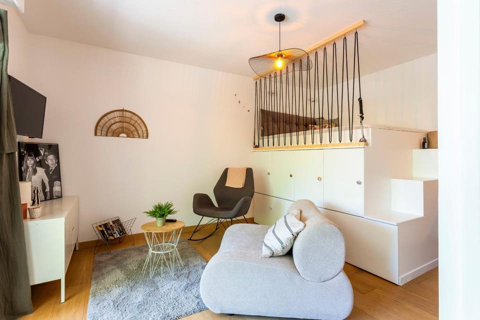 Chez Stéphanie De - Superbe studio design en centre ville avec piscine Apartment in La Grande-Motte