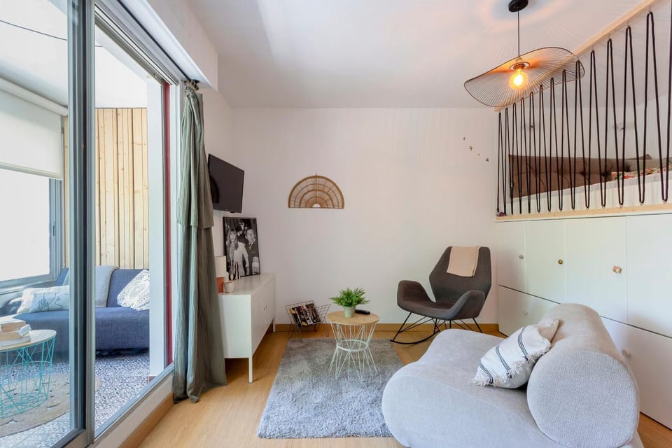 Chez Stéphanie De - Superbe studio design en centre ville avec piscine Apartment in La Grande-Motte