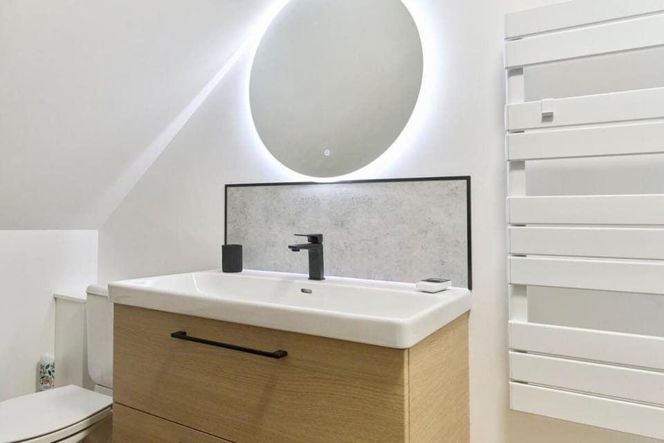 Bathroom, hair dryier