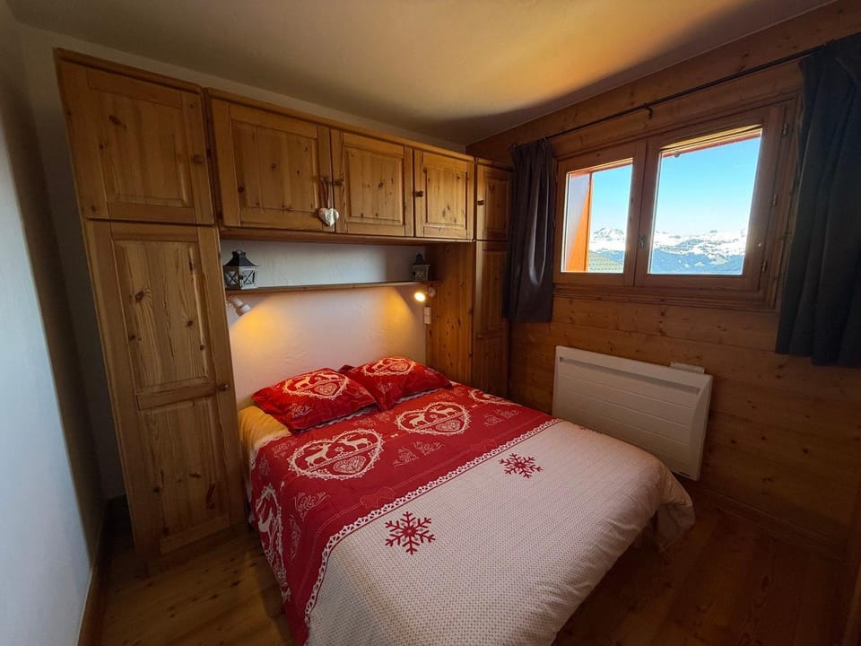 Appartement 4 pers, 10 min des Saisies, vue montagnes - FR-1-293-405 Apartment in Villard-sur-Doron