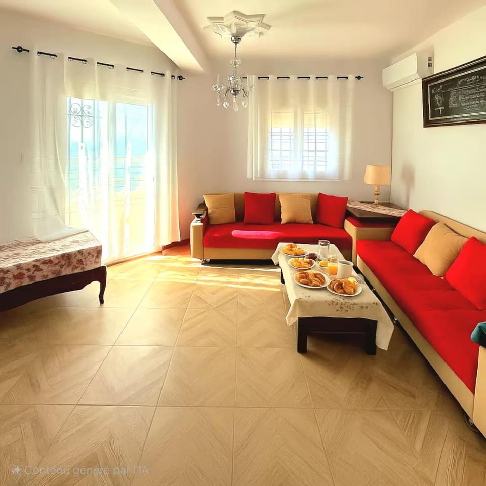 Évasion Marine - Plage & Attractions à 5 Min Apartment in Algeria