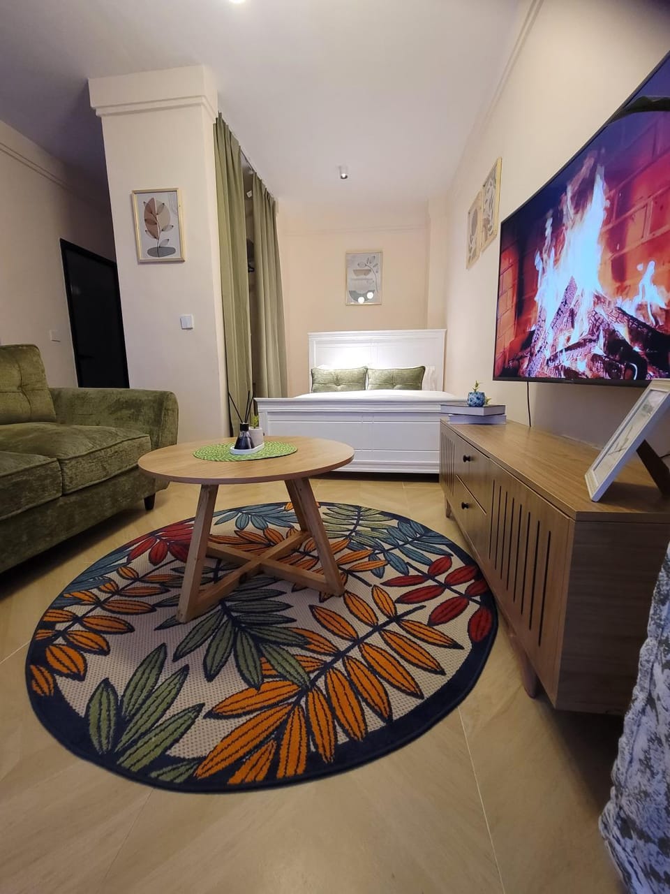 Communal lounge/ TV room, TV and multimedia, Photo of the whole room