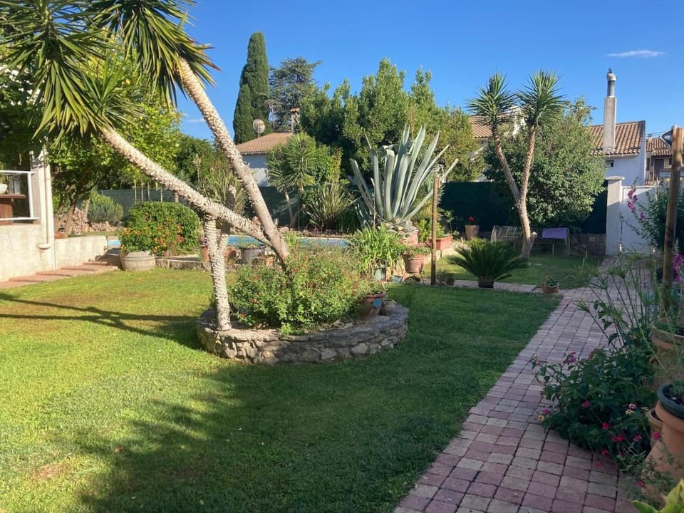 Natural landscape, Garden, Garden view