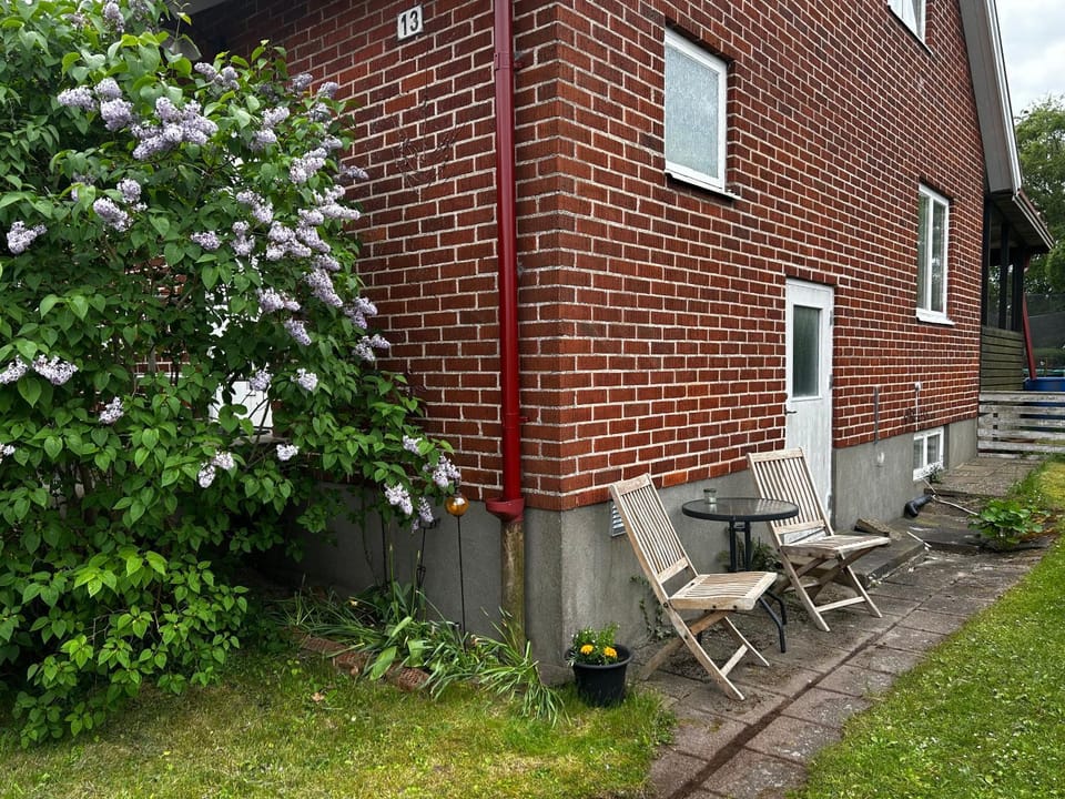 Property building, Patio, Garden, Garden view
