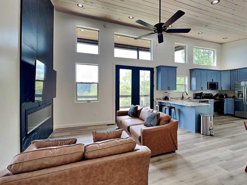 Sunrise in the Cove House in Sevier County