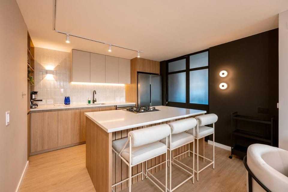 Magnífico apartamento de 2 habitaciones con AC y vistas en Provenza Apartment in Medellin