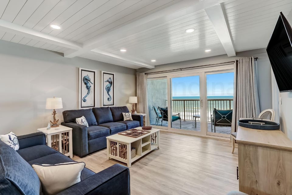 Fully Renovated oceanfront getaway with a modern coastal feel and amazing ocean views! 782 Amelia by the Sea House in Fernandina Beach