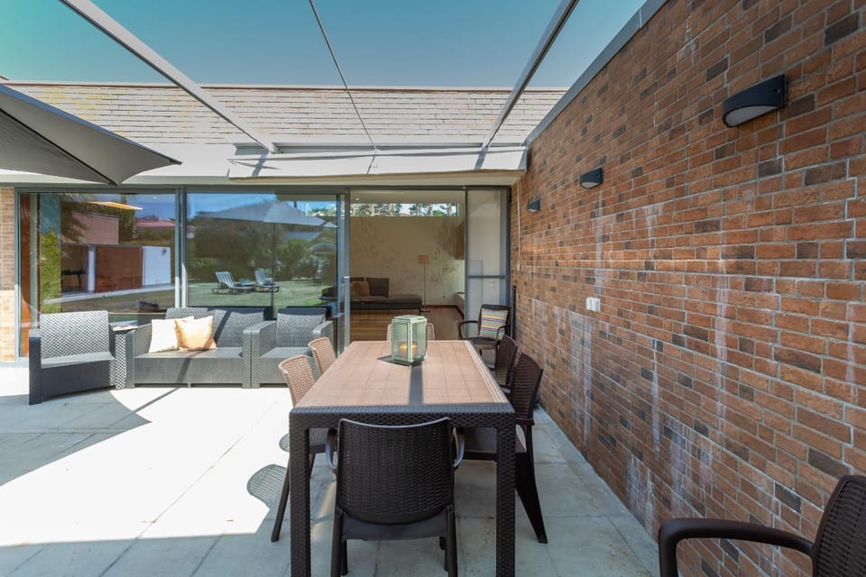 Patio, Seating area, Dining area