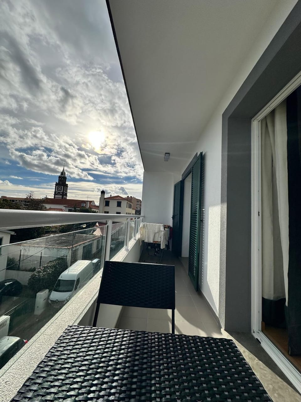 Property building, Day, View (from property/room), Balcony/Terrace, City view