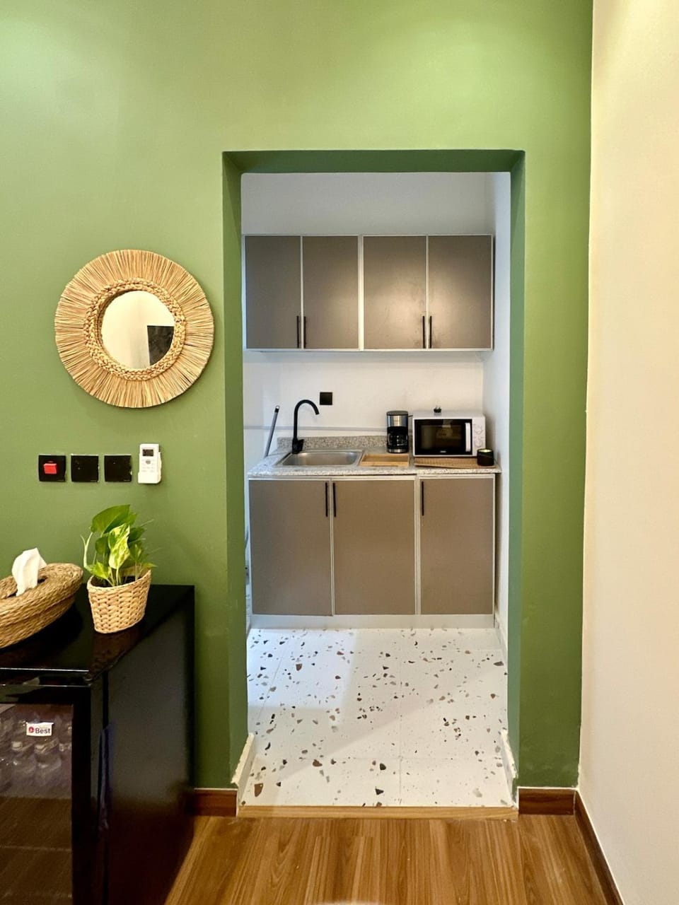 استديو فاخر بتصميم ريفي Apartment in Riyadh
