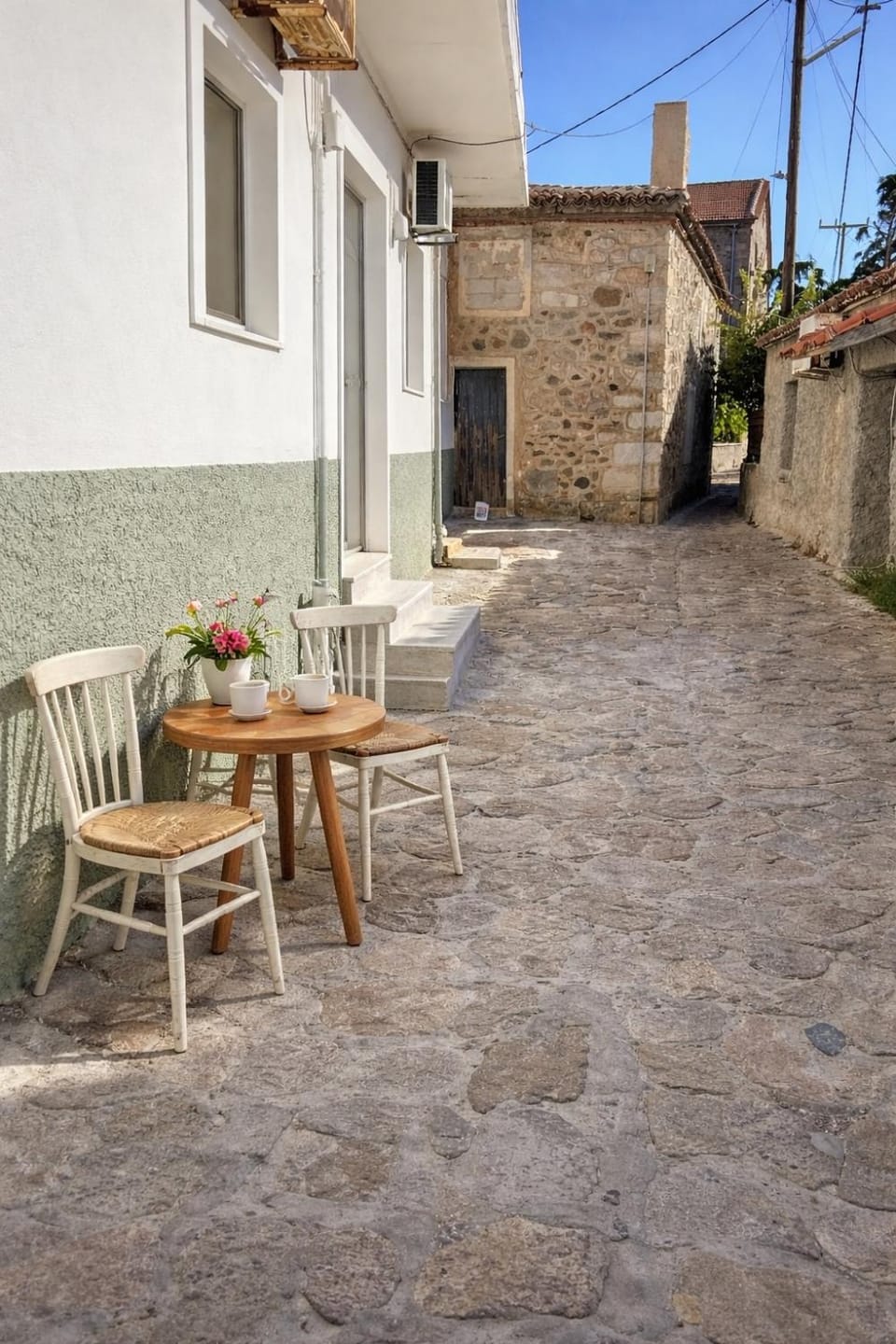 Property building, Patio