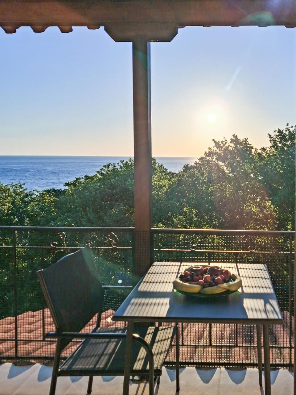 View (from property/room), Balcony/Terrace, Sea view