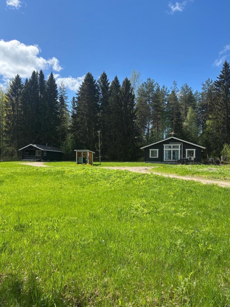 Property building, Natural landscape, Garden view