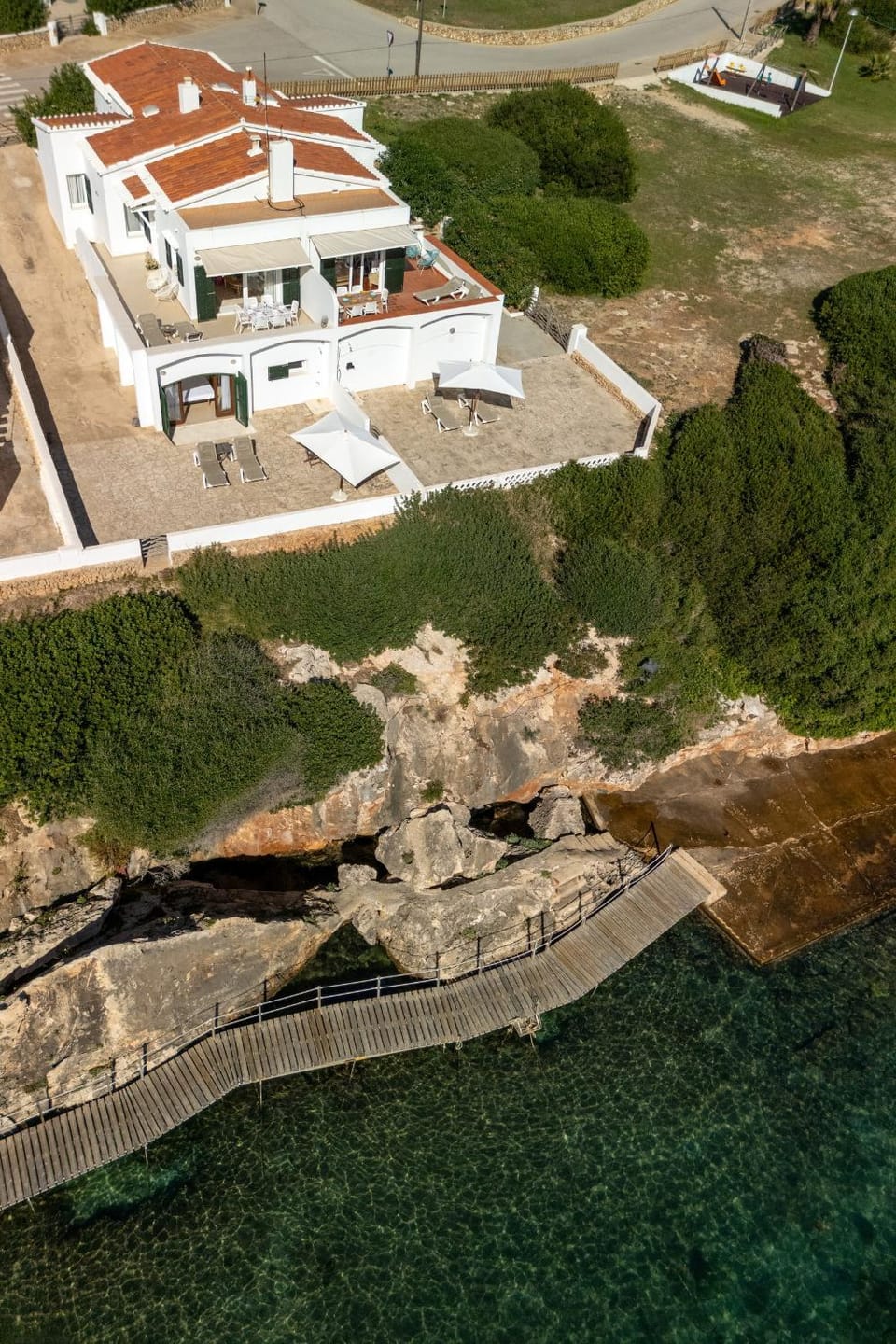Property building, Bird's eye view, Sea view