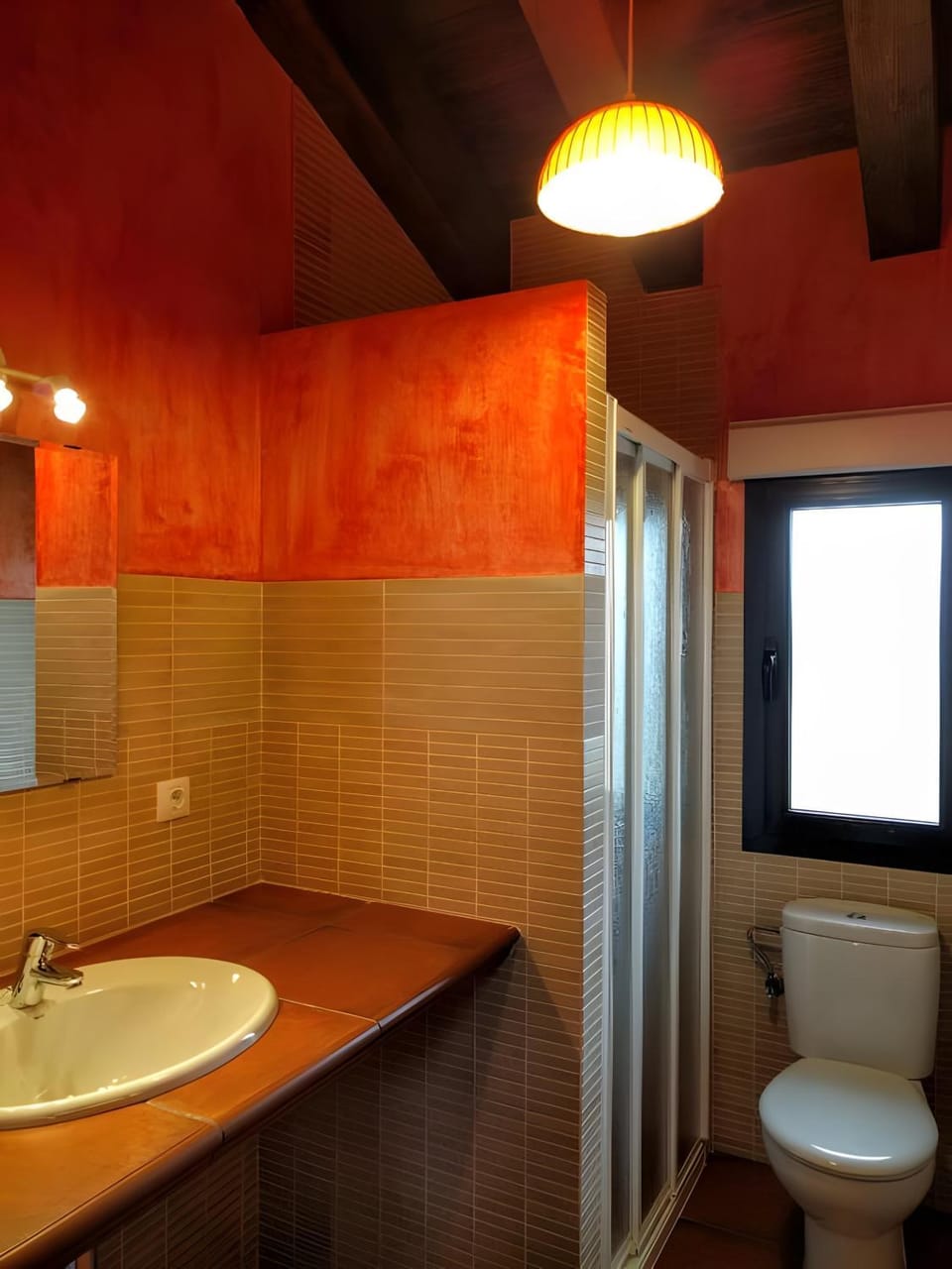 Bathroom, Living room