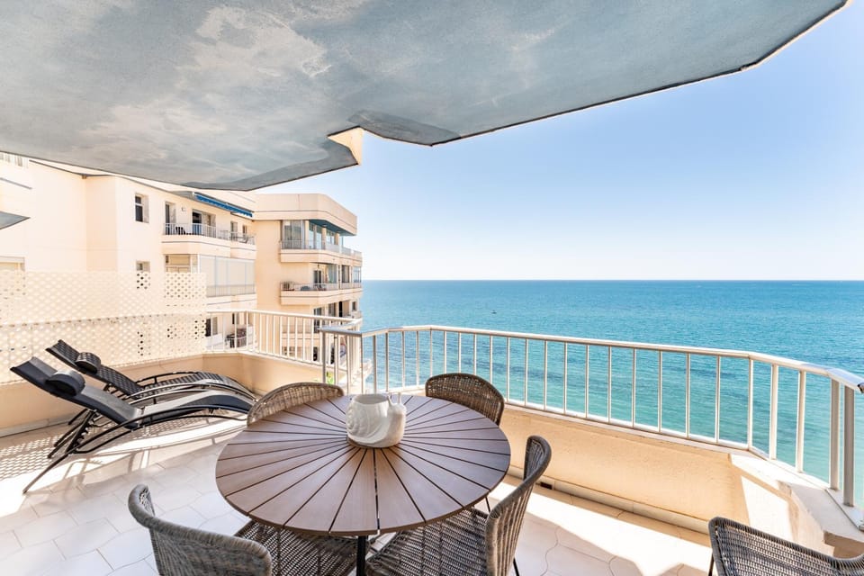 Natural landscape, View (from property/room), Balcony/Terrace, Sea view