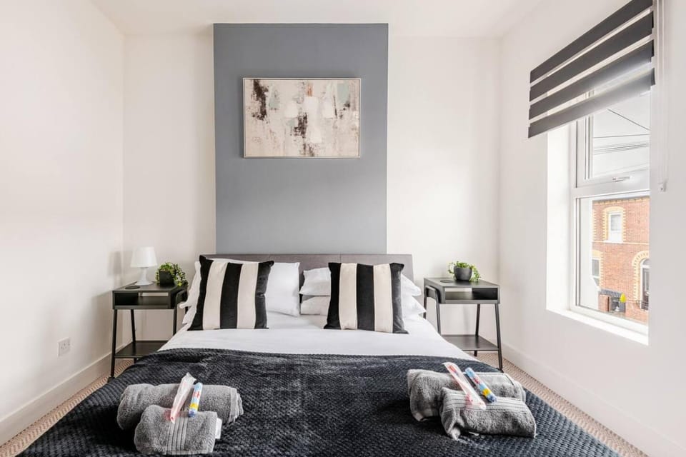 Modern 2BR Free Parking Walk to City House in Belfast
