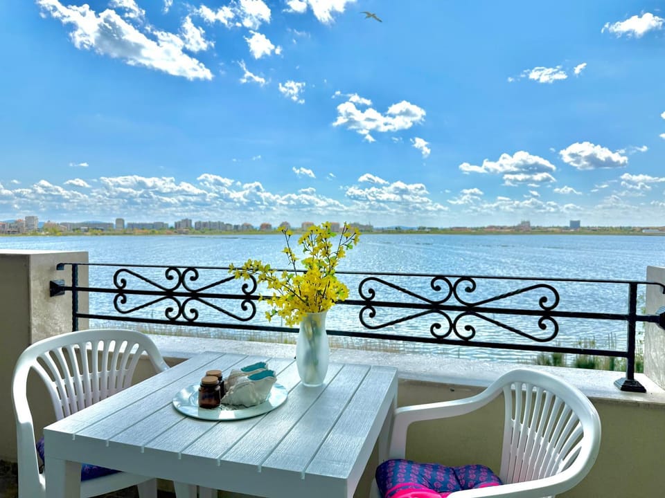 Natural landscape, View (from property/room), Balcony/Terrace, Balcony/Terrace, Seating area, Dining area, Sea view
