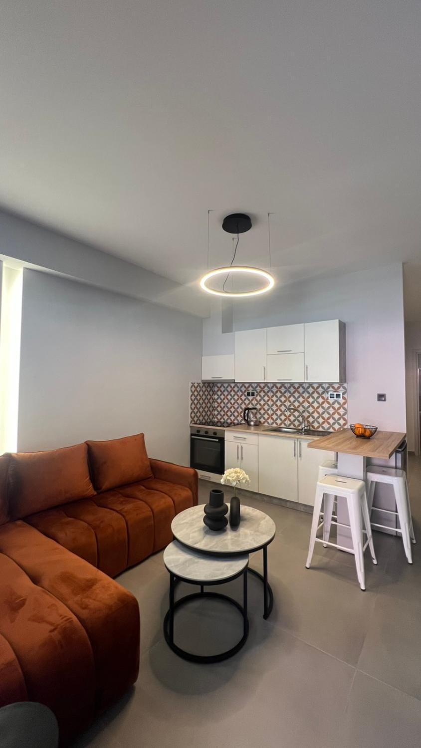 Kitchen or kitchenette, Living room