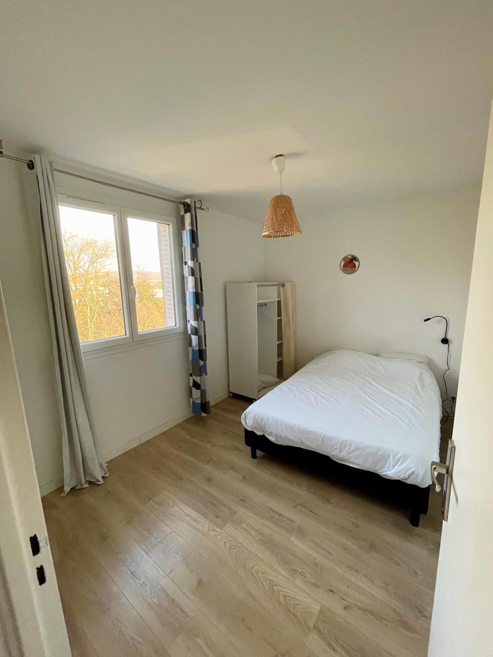 Bed, Bedroom, wardrobe