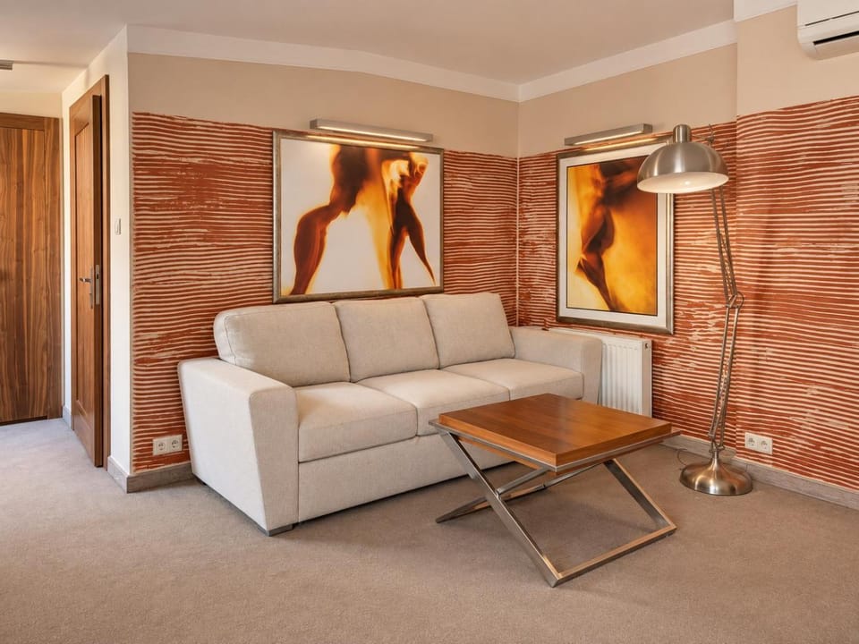 Living room, Seating area, air conditioner