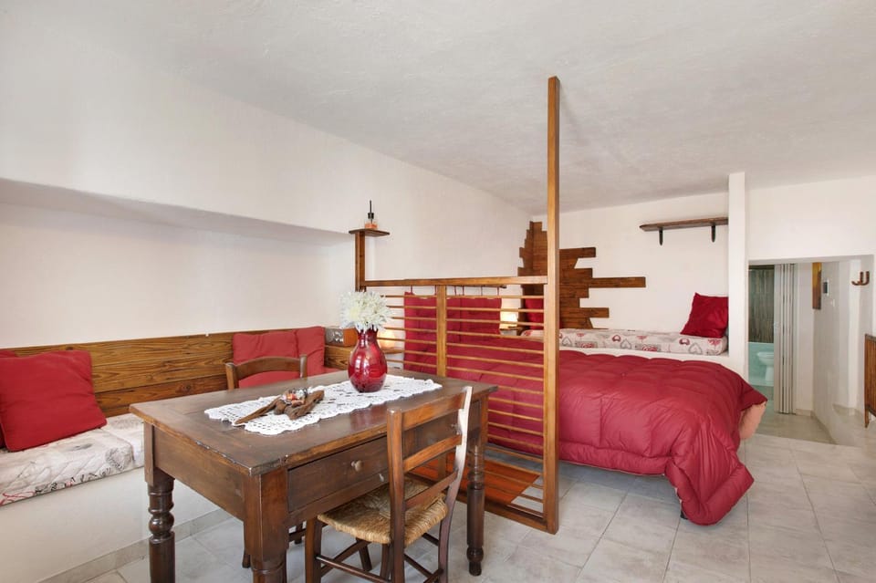 Property building, Living room, Bedroom