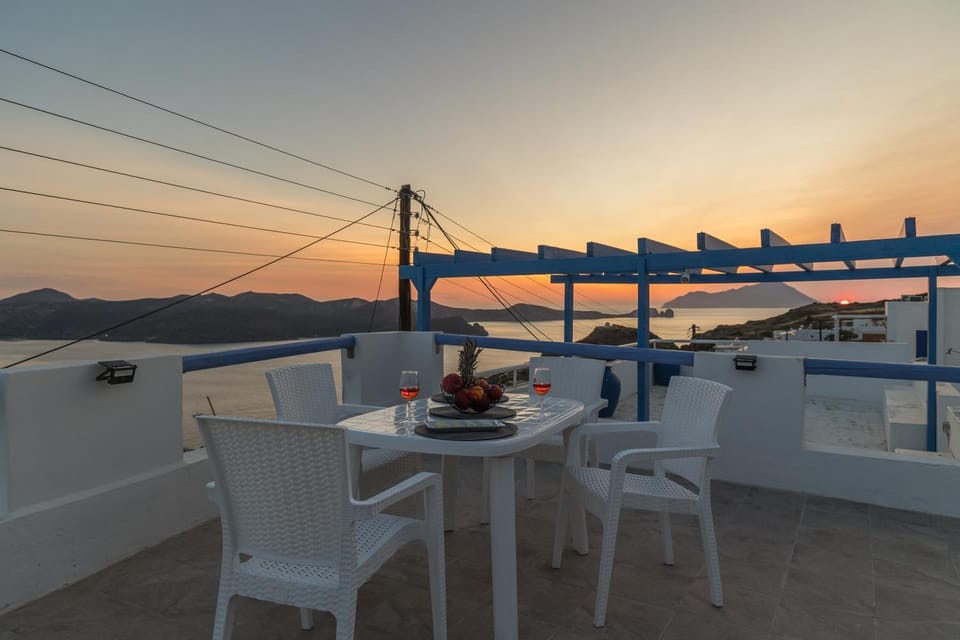 Patio, Balcony/Terrace, Sea view, Sunset