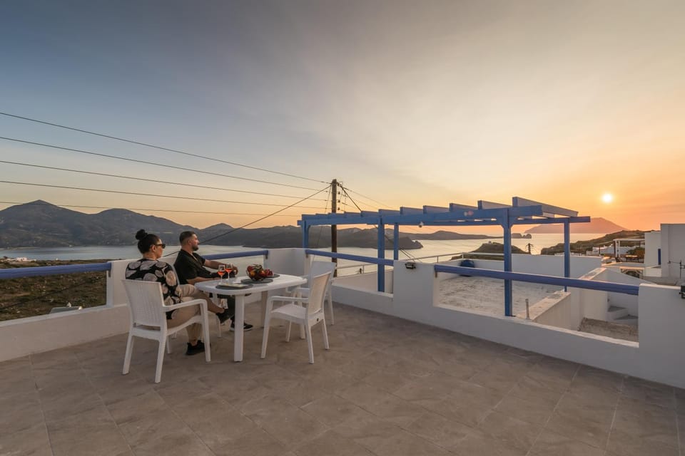 Patio, Balcony/Terrace, Sea view, Sunset
