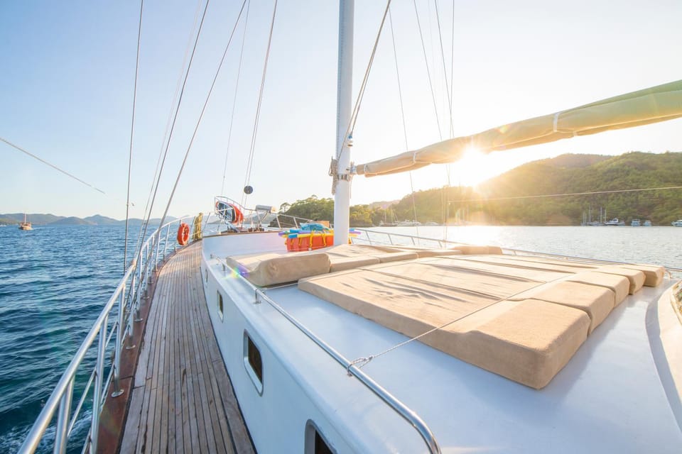Gulet Flores Docked boat in Fethiye