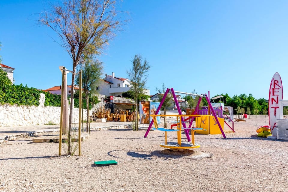 Children play ground, Beach