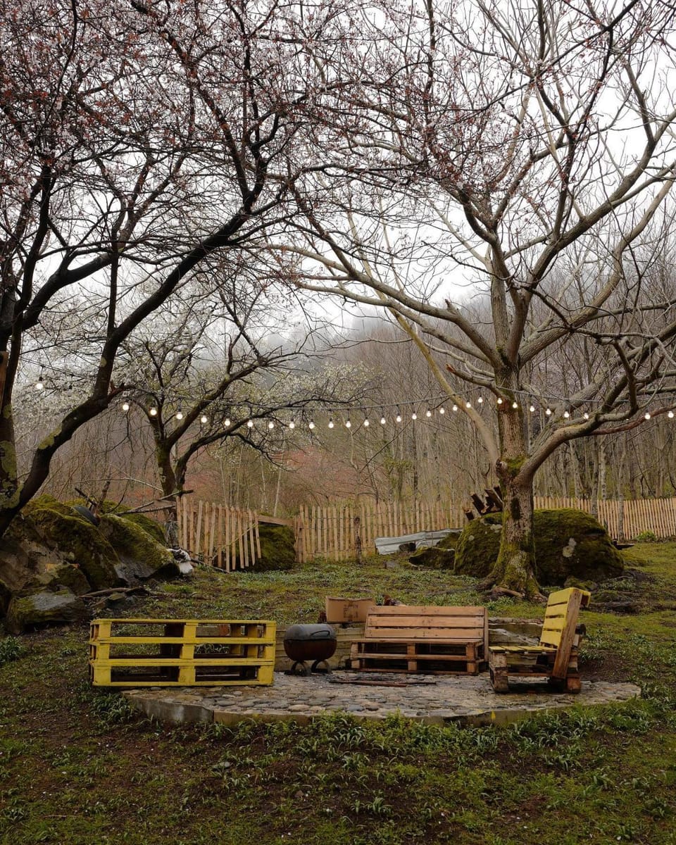 Property building, BBQ facilities, Garden