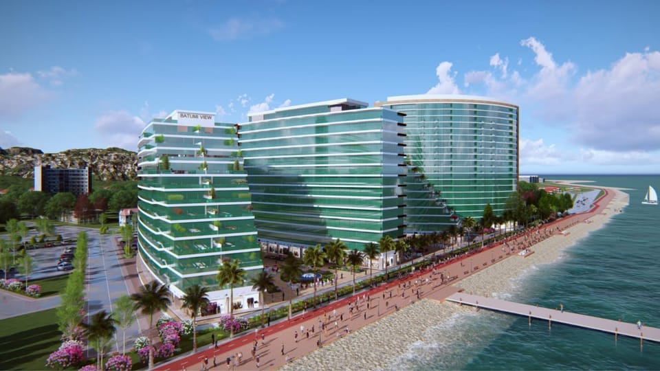 Property building, Natural landscape, Beach, Sea view