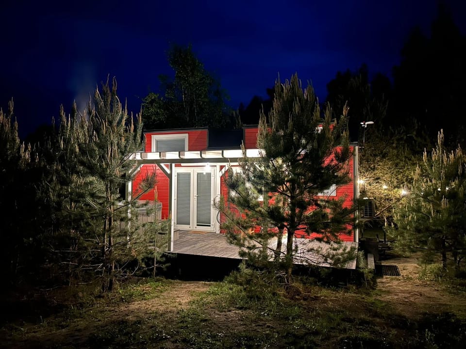 Tajnikowo Sekretny Tiny House Anyżek House in Pomeranian Voivodeship