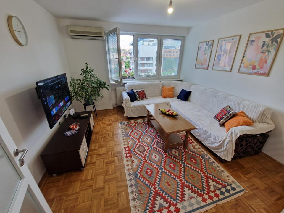TV and multimedia, Living room, Seating area, air conditioner