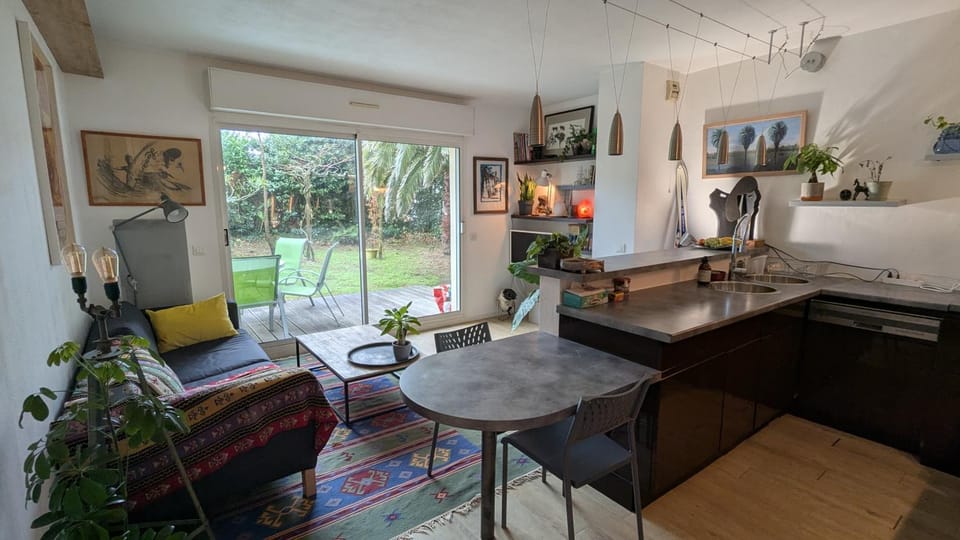 Location Appartement avec Jardin Anglet Chiberta Apartment in Anglet